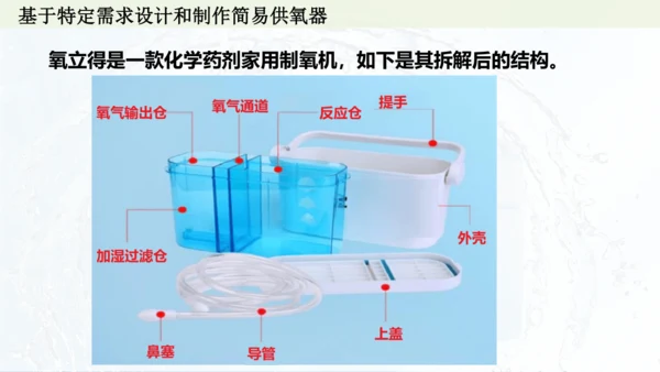 跨学科实践活动4  基于特定需求设计和制作简易供氧器课件(共21张PPT)