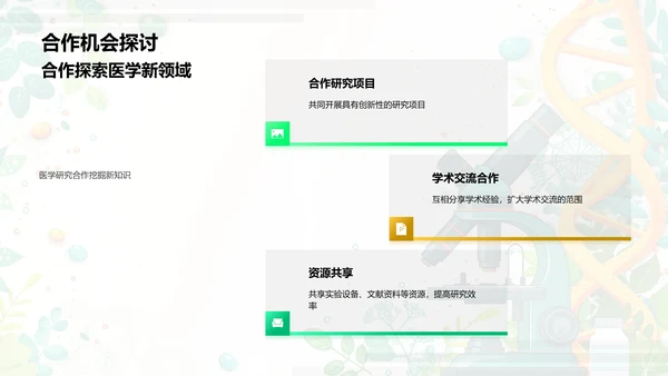 医学研究开题答辩PPT模板