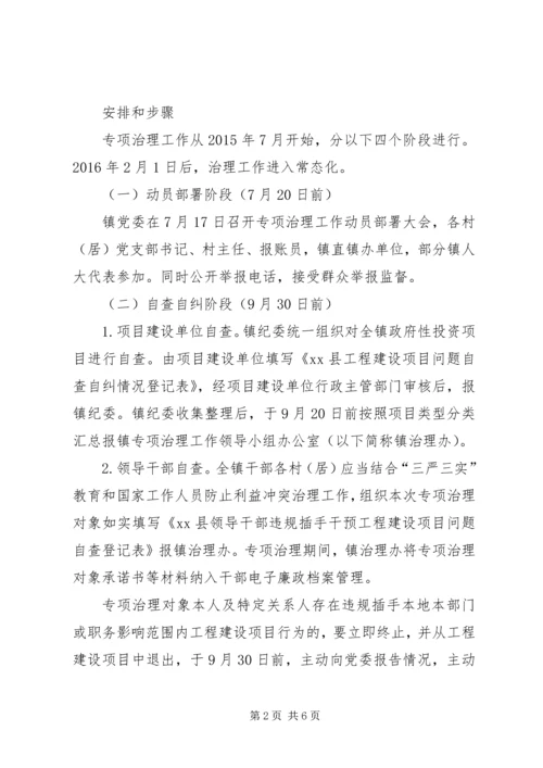 领导干部干预工程建设治理方案.docx
