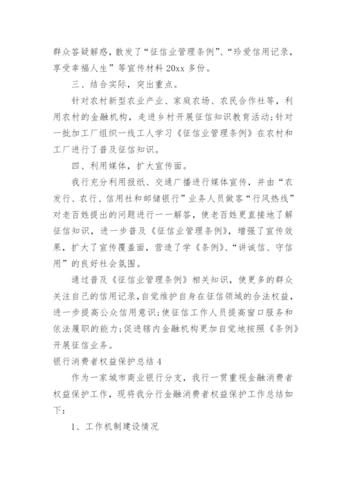 银行消费者权益保护总结.docx