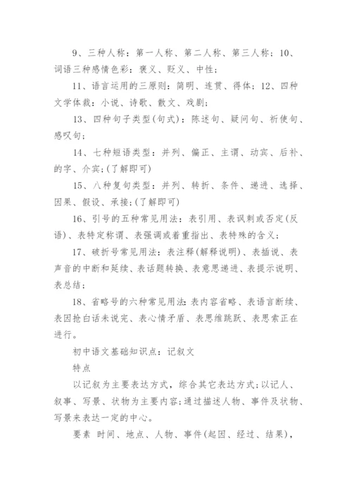 初中语文基础知识点大全.docx