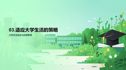 大学生活经验报告PPT模板