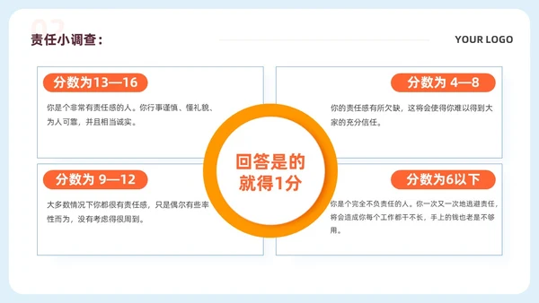 蓝色简约校园安全教育责任与担当主题班会PPTmoba