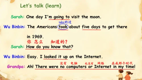 Unit 4 Then and now A Let's try& Let's talk PPT课件