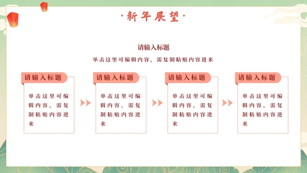 国风年会盛典活动策划PPT模板