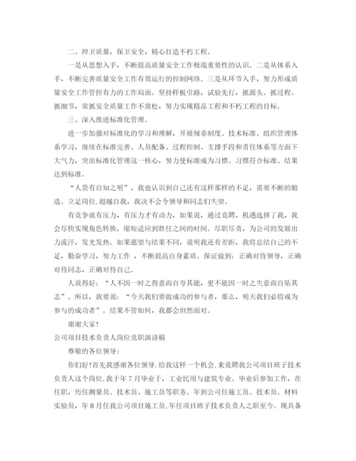 精编之项目演讲稿范文4篇.docx