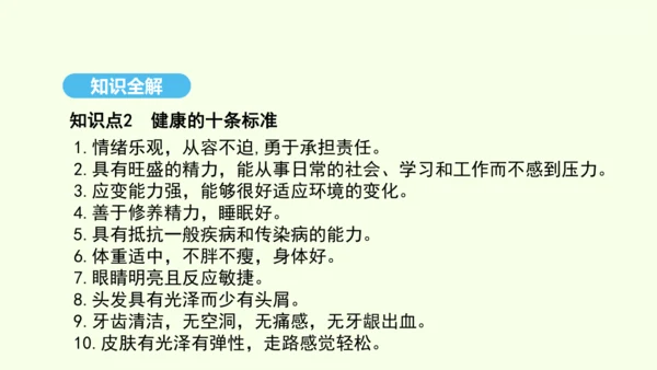 8.3.1评价自己的健康状况课件-人教版生物八年级下册(共22张PPT)
