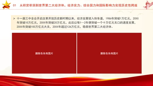 国庆节新中国史宣讲75年伟大成就党课ppt