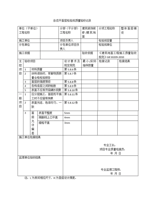 整体面层铺设介绍