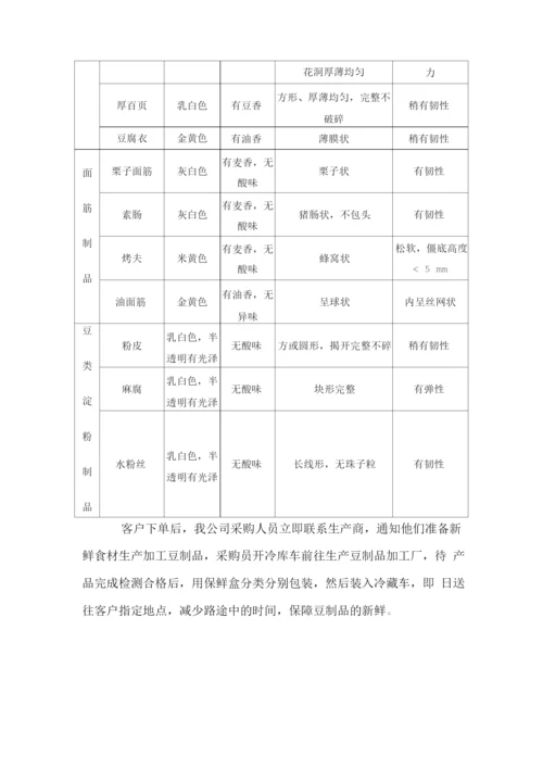 豆制品食材来源及质量标准.docx