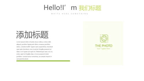 绿色飘逸医药代表销售计划动态PPT