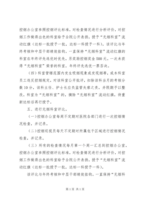 医院控烟奖惩制度 (2).docx