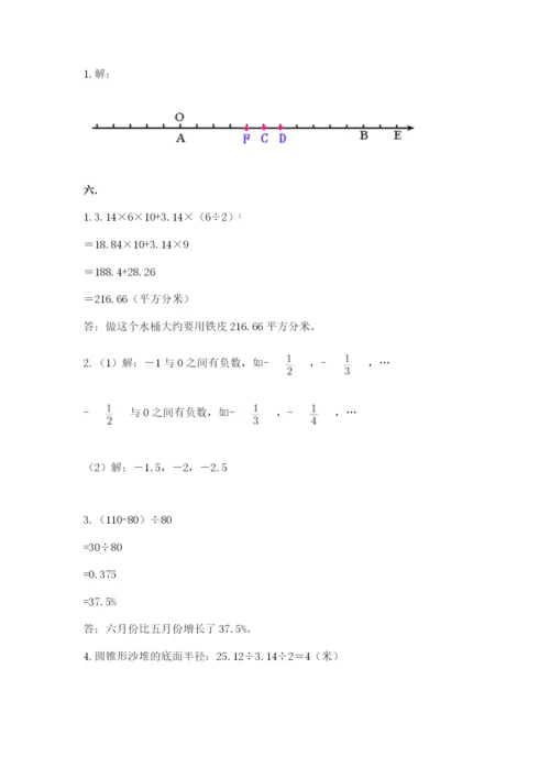 辽宁省【小升初】小升初数学试卷附参考答案【模拟题】.docx