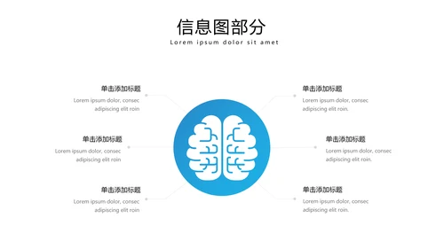 蓝色现代设计公司简介商务汇报PPT模板