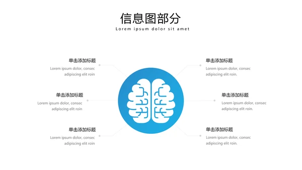 蓝色现代设计公司简介商务汇报PPT模板