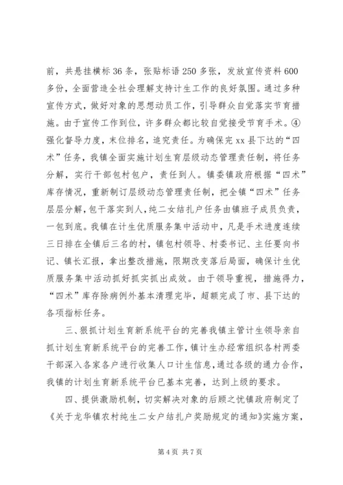 乡镇计生办计划生育工作总结.docx