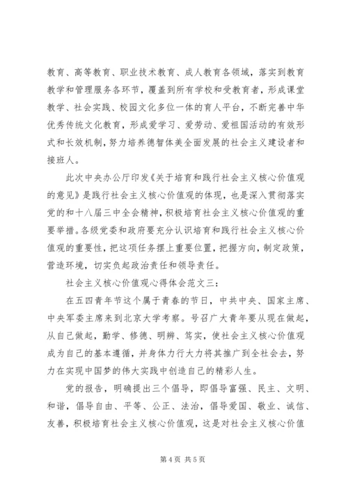 社会主义核心价值观心得体会范文.docx