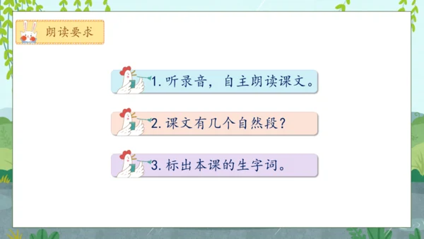 【核心素养】部编版语文一年级下册-13. 要下雨了 第1课时（课件）