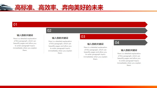 高铁动车铁路系统工作汇报通用PPT模板