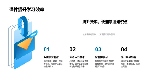 通用课件在教学中的应用PPT模板