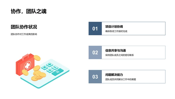 生物部门季度工作回顾PPT模板