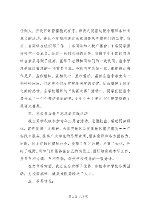 优秀团支部申报材料 (11).docx