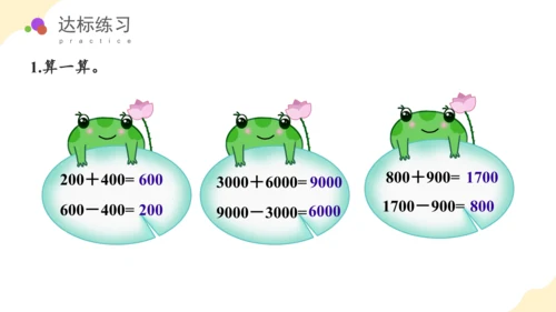 第七单元_第08课时_整百、整千数加减法（教学课件）-二年级数学下册人教版（共29张PPT）