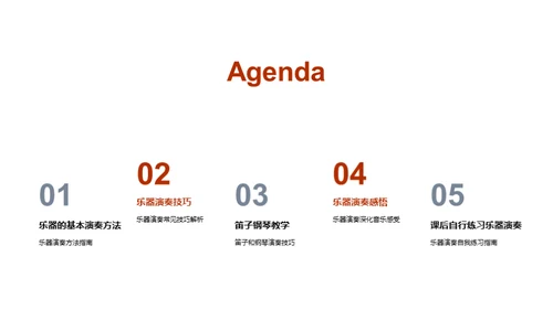 乐器演奏全攻略