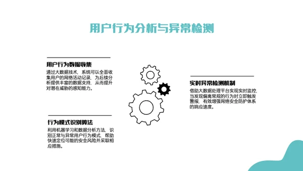 绿色简约矢量插画网络安全教育PPT模板