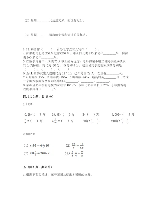 北师大版六年级数学下学期期末测试题（名校卷）.docx
