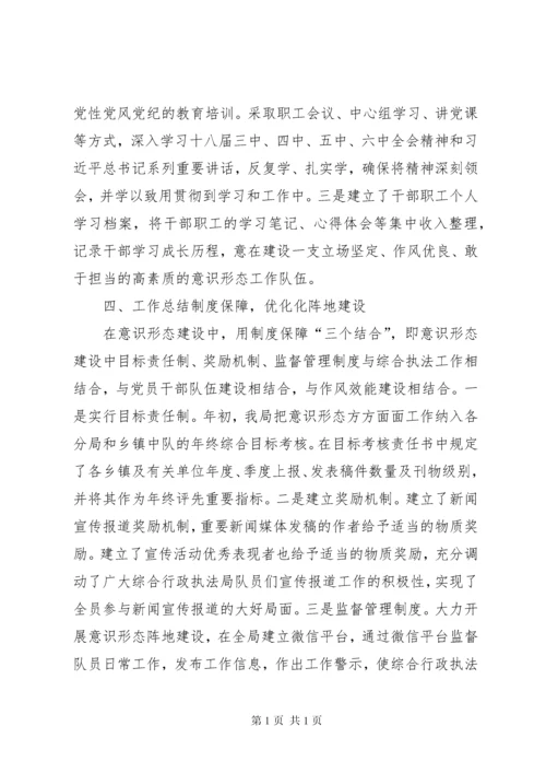 意识形态专题工作汇报材料.docx