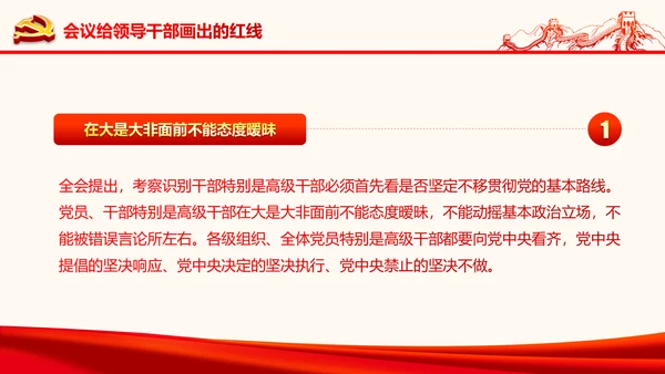 严肃党内监督全面从严治党六中全会PPT