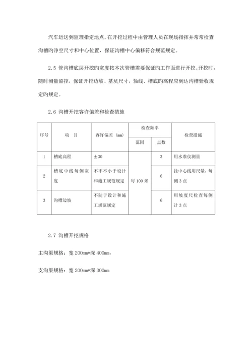 绿化带施工方案.docx