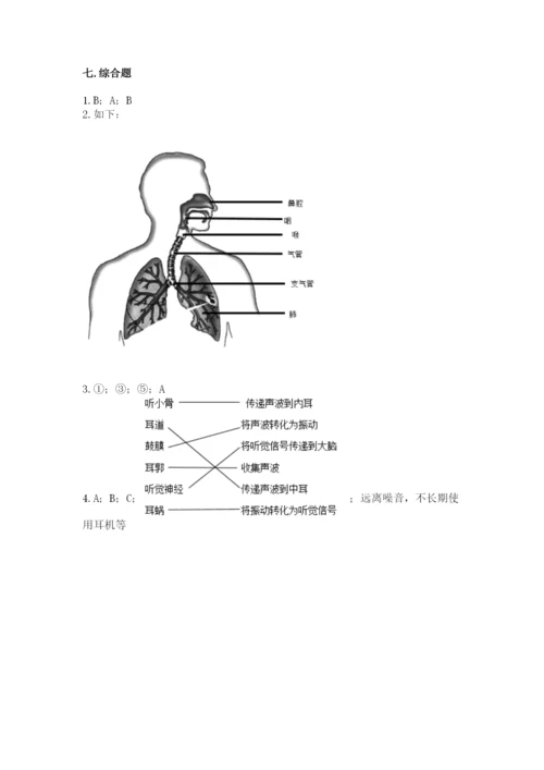 教科版四年级上册科学期末测试卷【名校卷】.docx