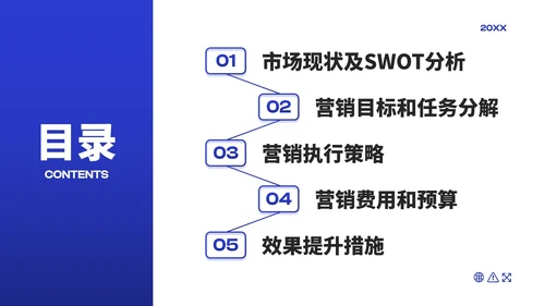 商务渐变流体市场营销策划方案PPT模板