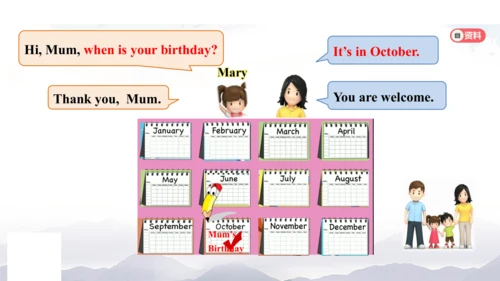 Unit 6 Birthdays Lesson 2 课件(共29张PPT)