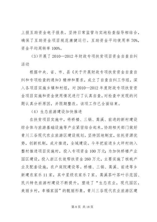 县扶贫开发和移民工作局年度工作报告.docx