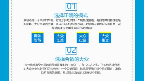 众包平台介绍通用PPT模板
