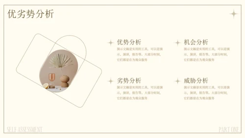 文艺气息风格个人职业规划通用PPT