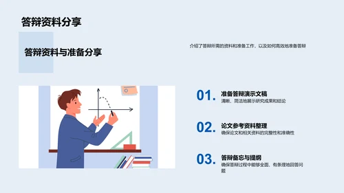 答辩技巧解析报告PPT模板