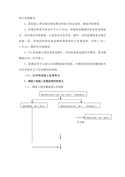 沉井监理实施标准细则.docx