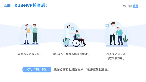 蓝色插画风泌尿外科护理护士医学培训PPT课件