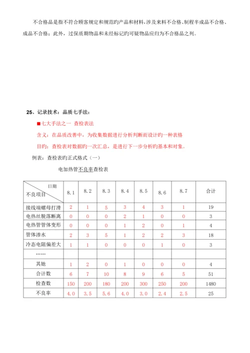 ISO9001重点标准宣贯标准手册-.docx