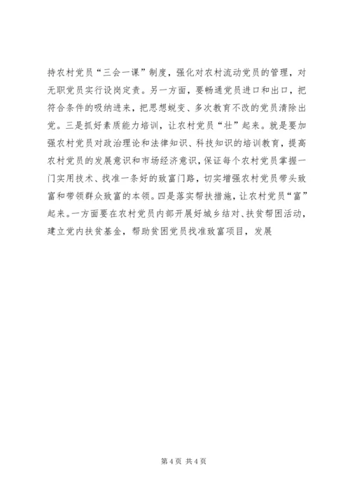开展农村党员先进性教育活动的思考.docx