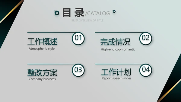 度工作计划年年终总结PPT
