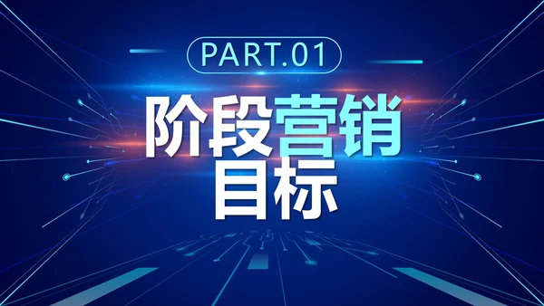 商务科技渐变营销活动执行方案PPT模板
