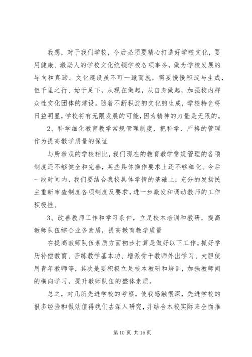 外出考察心得体会 (4).docx