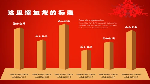 元旦快乐中国年春节新年通用PPT模板