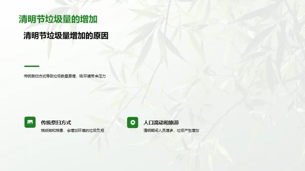清明节的环保新风尚