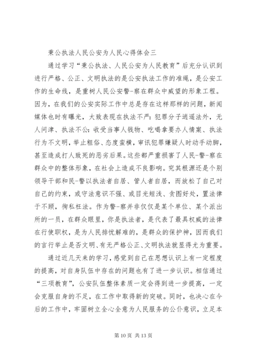 最新精编之公安执法规范化建设心得体会.docx